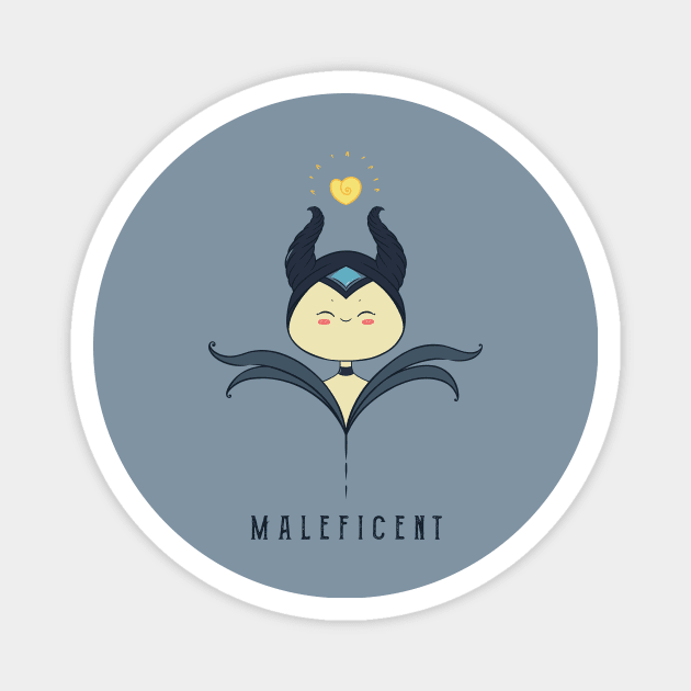 Maleficent ---- kawaii - Magnet by Didier97